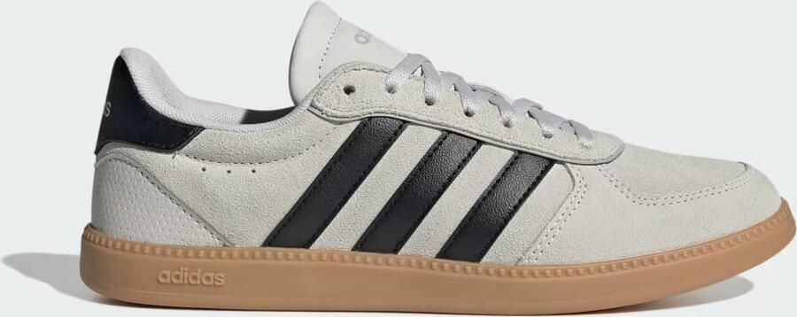 Adidas Women's Breaknet Sleek Suede Sneakers 1 3 grijs beige - Foto 12