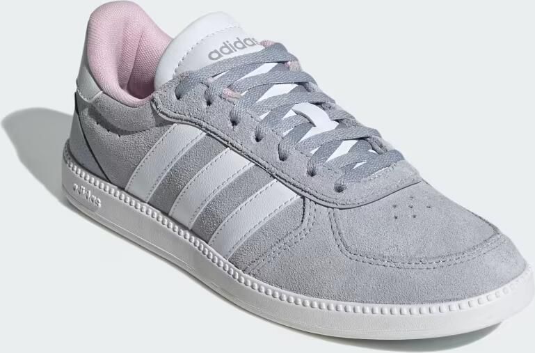 Adidas Breaknet suede dames sneakers grijs wit Echt leer Uitneembare zool - Foto 10