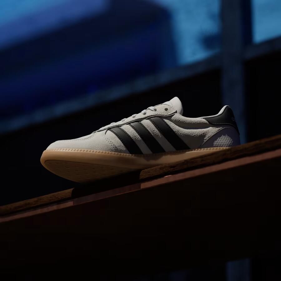 Adidas Women's Breaknet Sleek Suede Sneakers 2 3 grijs beige - Foto 12