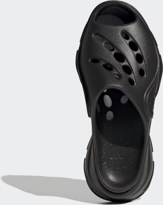 Adidas by stella mccartney Stijlvolle Flip Flops met Ingegraveerd Logo Black Dames - Foto 4