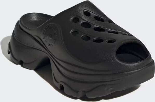 Adidas by stella mccartney Stijlvolle Flip Flops met Ingegraveerd Logo Black Dames - Foto 6