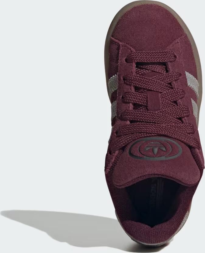 Adidas Campus Peuterschoenen Rood Leer - Foto 3