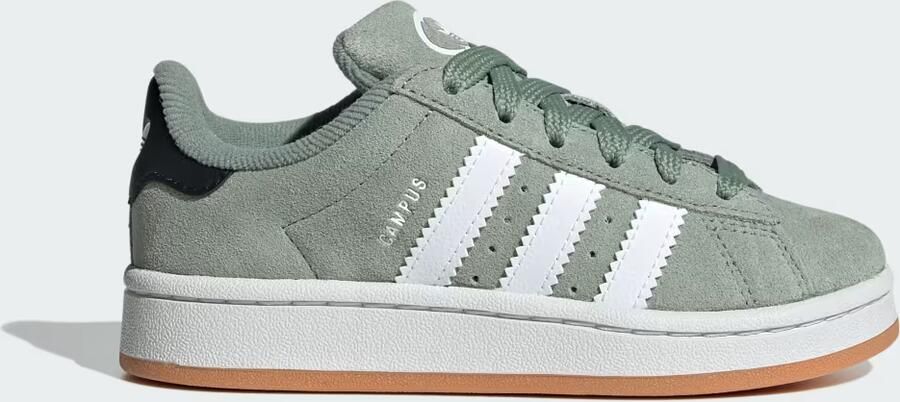 Adidas Campus Unisex Schoenen Groen Maat: 33.5 Suède Foot Locker - Foto 9