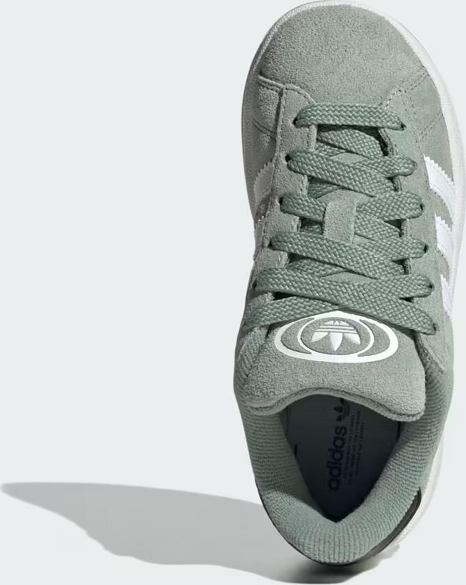 Adidas Campus Unisex Schoenen Groen Maat: 33.5 Suède Foot Locker - Foto 4