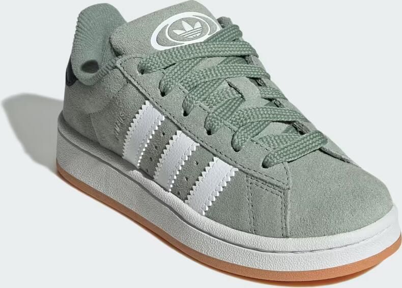 Adidas Campus Unisex Schoenen Groen Maat: 33.5 Suède Foot Locker - Foto 6