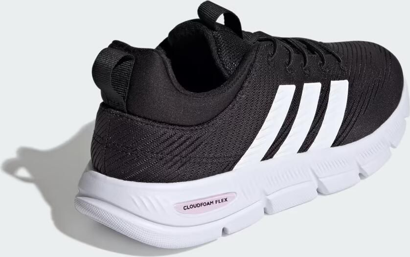 Adidas Sportswear CLOUDFOAM FLEX ELASTIC LACES SCHOENEN Dames Zwart - Foto 5