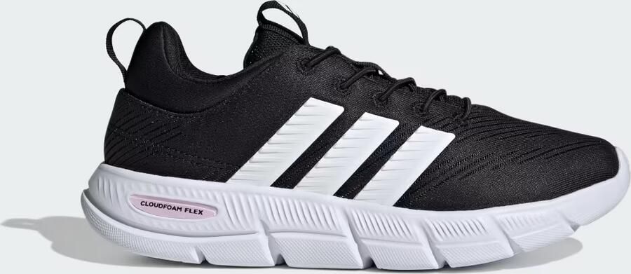 Adidas Sportswear Cloudfoam Flex Elastic Laces Schoenen Dames Zwart - Foto 2