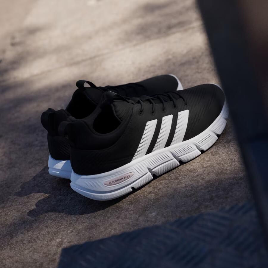 Adidas Sportswear Cloudfoam Flex Elastic Laces Schoenen Dames Zwart - Foto 6