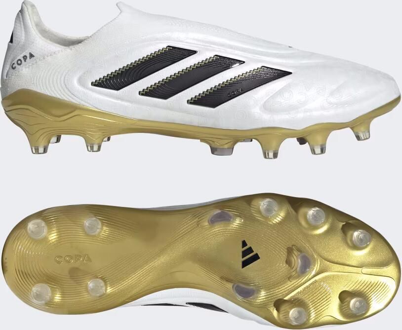 Adidas Copa Pure Elite III Laceless FG Road to Glory Wit Zilver Zwart Goud - Foto 7