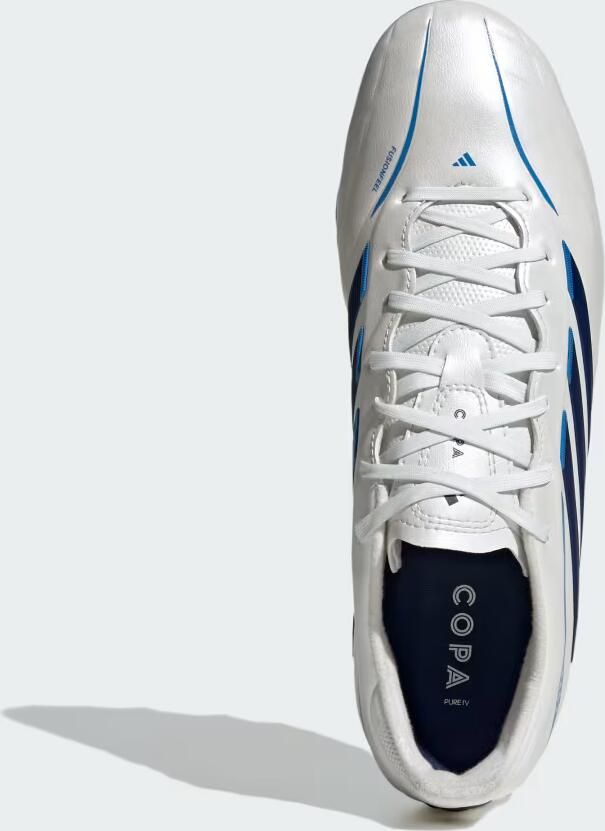 Adidas Perfor ce Copa Pure Iv League Firm Ground Voetbalschoenen Unisex Wit - Foto 3