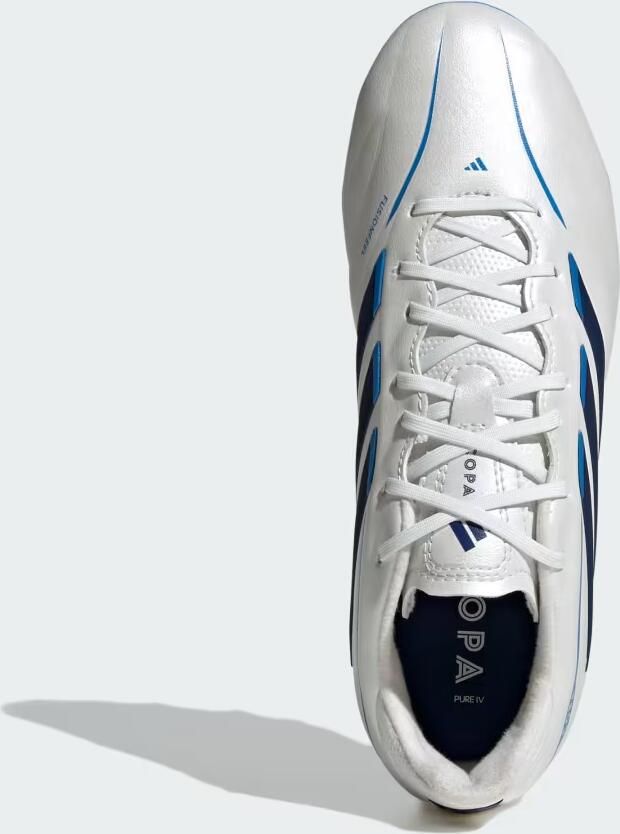 Adidas Copa Pure Iv League Fg Junioren Voetbalschoenen Wit 1 2 Kinderen - Foto 3