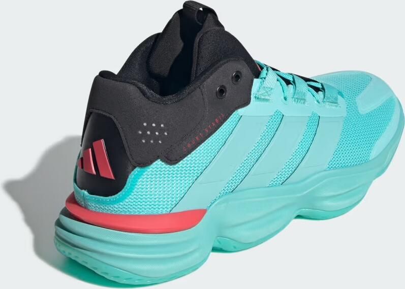 Adidas Performance Court Stabil Indoor Schoenen Heren Turquoise - Foto 4
