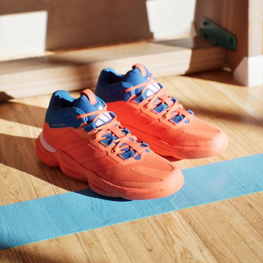 Adidas Court Stabil Indoor Sportschoenen Oranje 2 3 Man - Foto 5