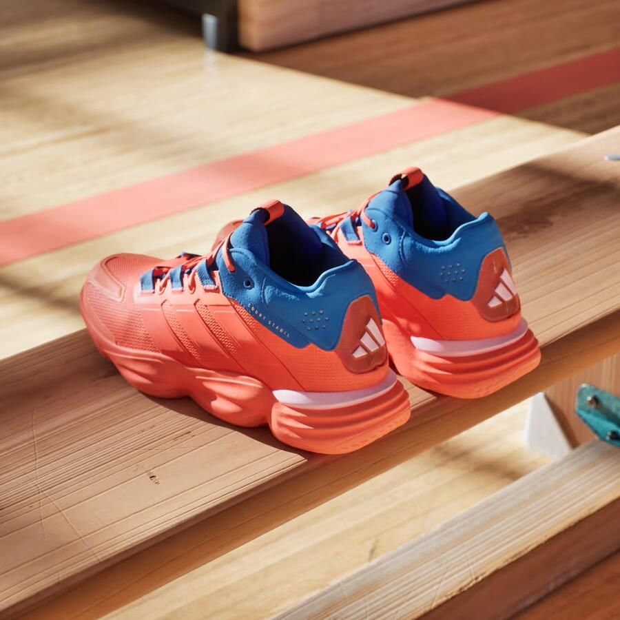 Adidas Court Stabil Indoor Sportschoenen Oranje 2 3 Man - Foto 6