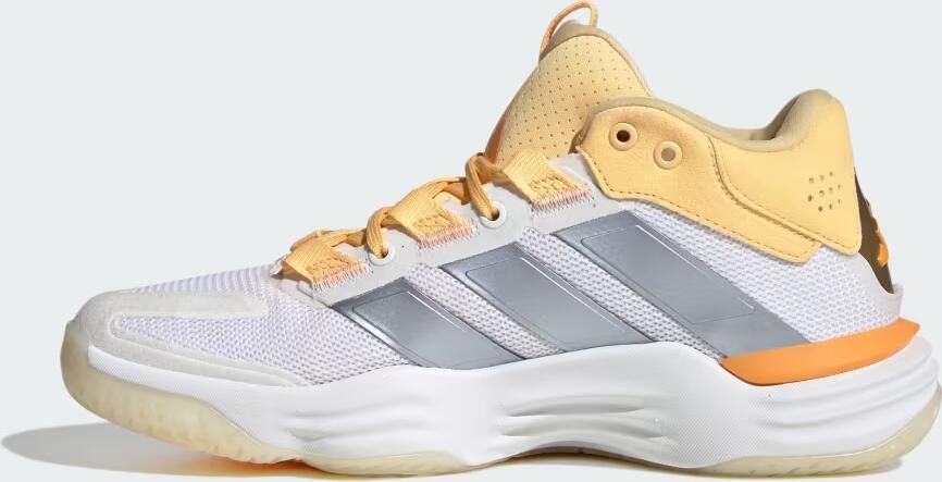 Adidas Performance Court Stabil Indoor Sneakers Dames Wit - Foto 7