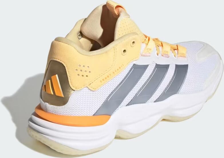 Adidas Performance Court Stabil Indoor Sneakers Dames Wit - Foto 5