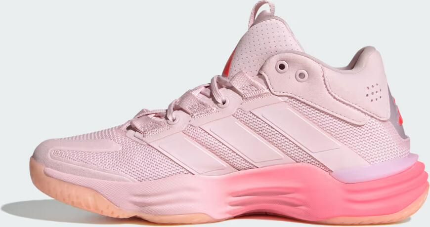 Adidas Performance Court Stabil Indoor Sneakers Dames Roze - Foto 7