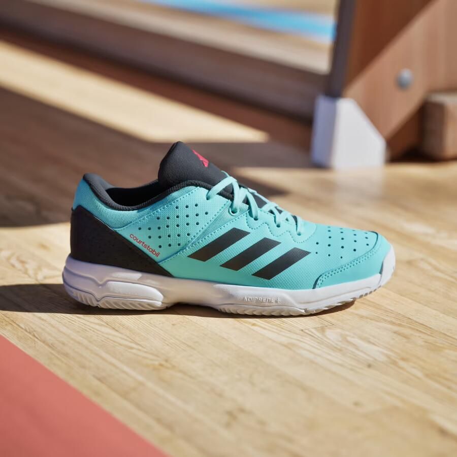 Adidas Perfor ce Court Stabil Schoenen Kinderen Turquoise - Foto 2