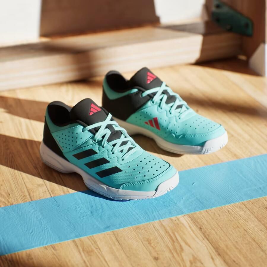 Adidas Perfor ce Court Stabil Schoenen Kinderen Turquoise - Foto 4