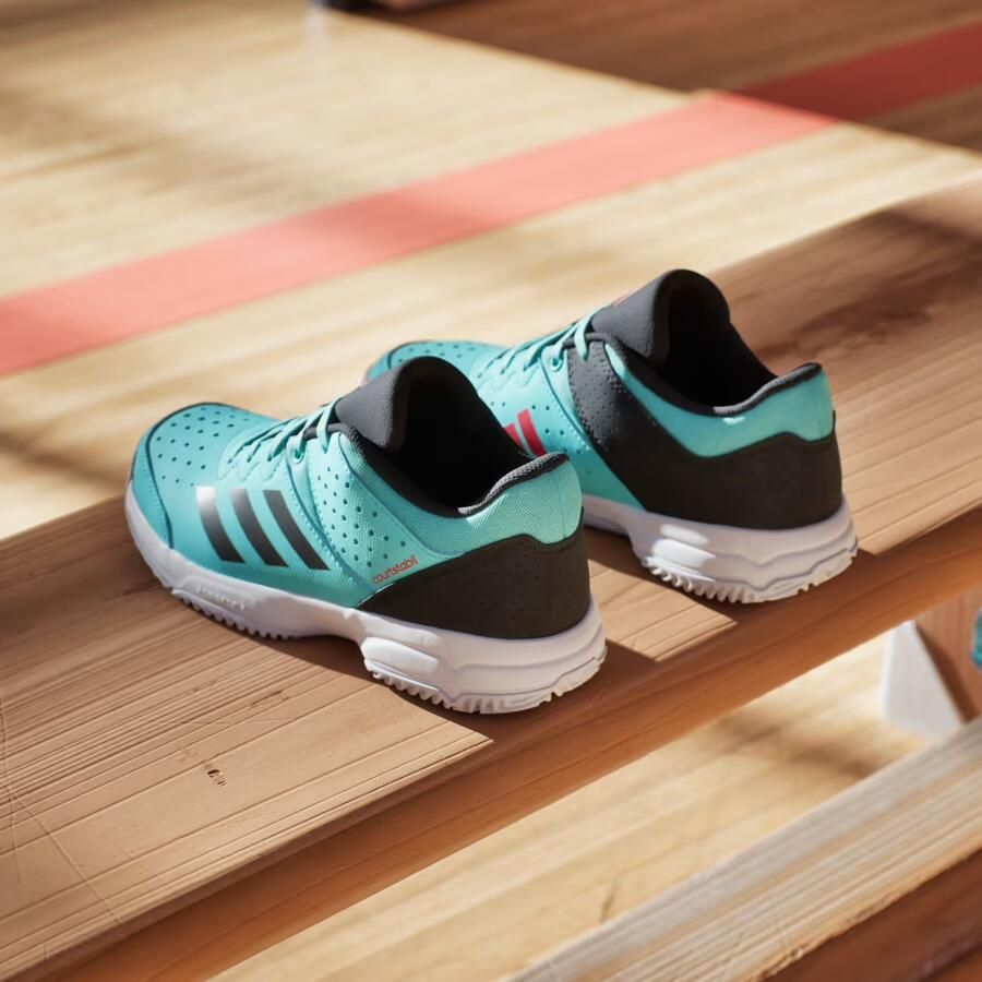 Adidas Perfor ce Court Stabil Schoenen Kinderen Turquoise - Foto 5