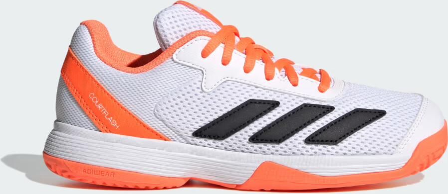 Adidas Perfor ce Courtflash Tennis Schoenen Kids Kinderen Oranje - Foto 2