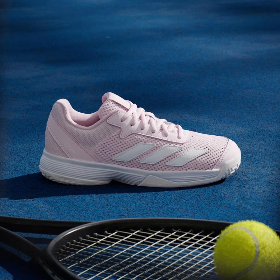 Adidas Perfor ce Courtflash Tennis Schoenen Kids Kinderen Roze - Foto 3