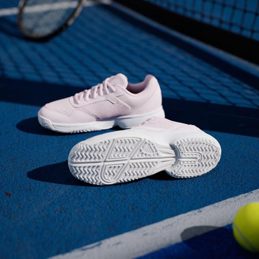 Adidas Perfor ce Courtflash Tennis Schoenen Kids Kinderen Roze - Foto 4