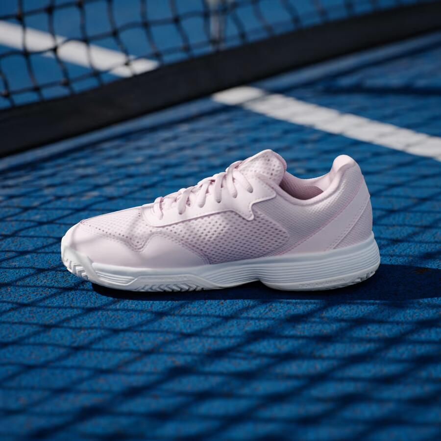 Adidas Perfor ce Courtflash Tennis Schoenen Kids Kinderen Roze - Foto 7