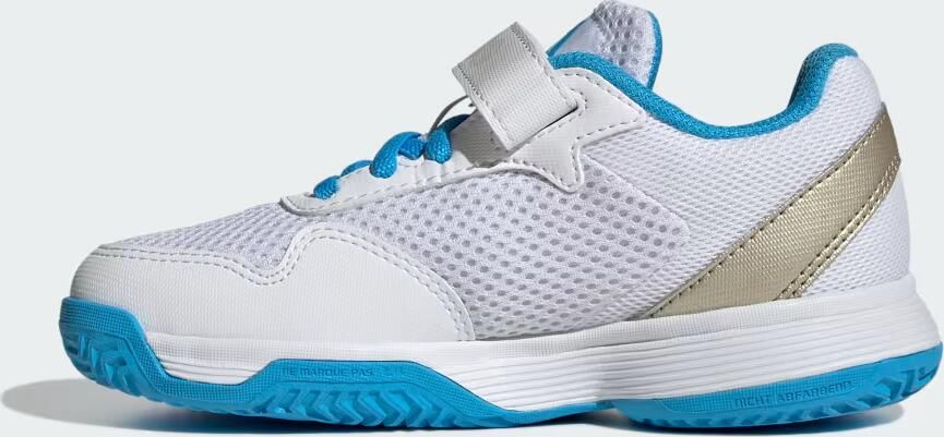 Adidas Courtflash Tennisschoenen met Klittenband Kids - Foto 5