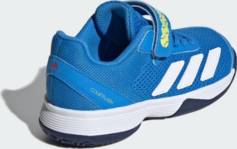 Adidas Courtflash Tennisschoenen met Klittenband Kids - Foto 4