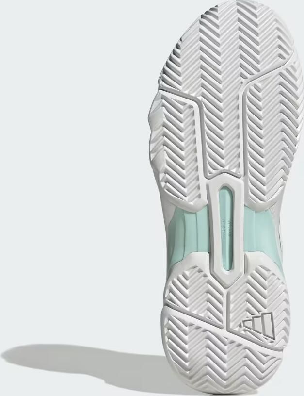 Adidas Performance Courtjam Control 3 Tennis Schoenen Dames Turquoise - Foto 4