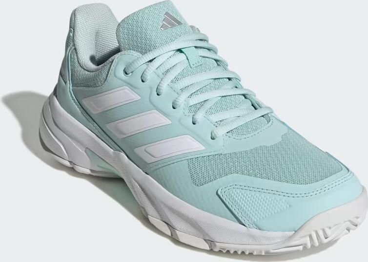 Adidas Performance Courtjam Control 3 Tennis Schoenen Dames Turquoise - Foto 5
