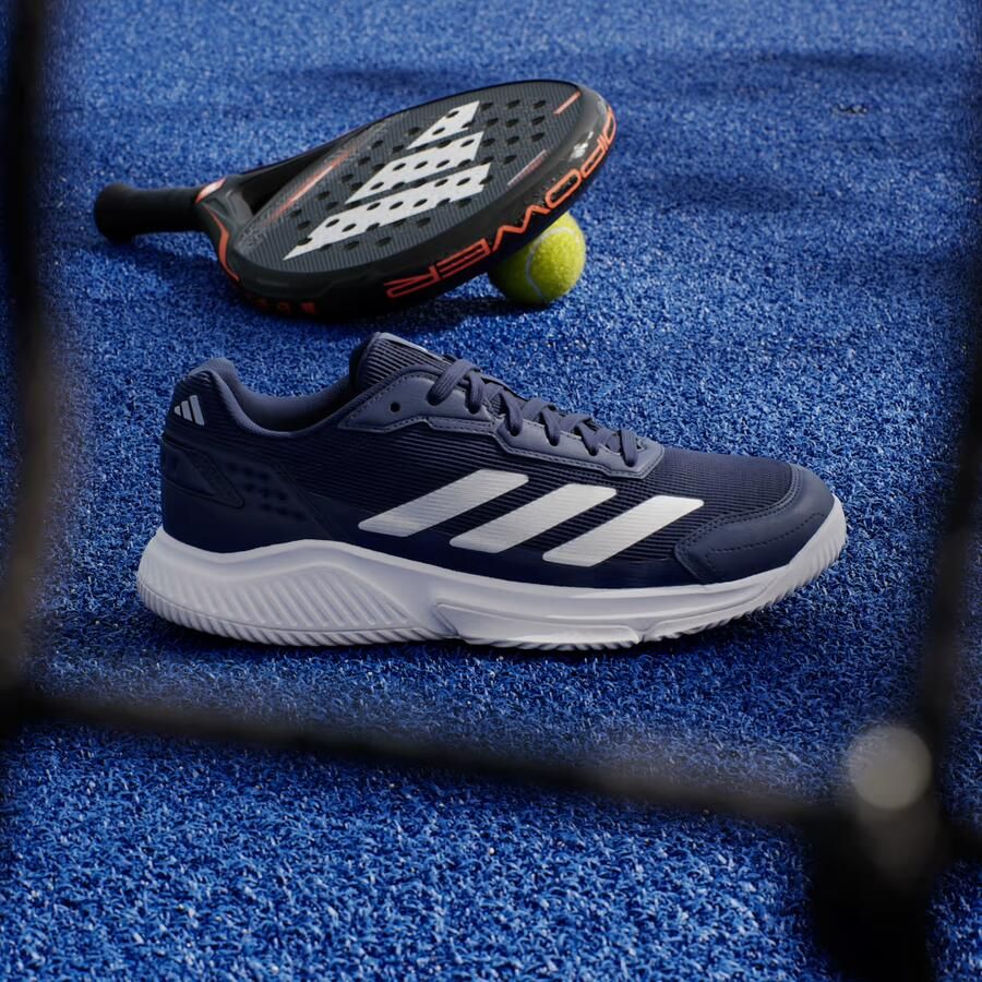 Adidas Performance Courtquick Padel Schoenen Heren Blauw - Foto 3