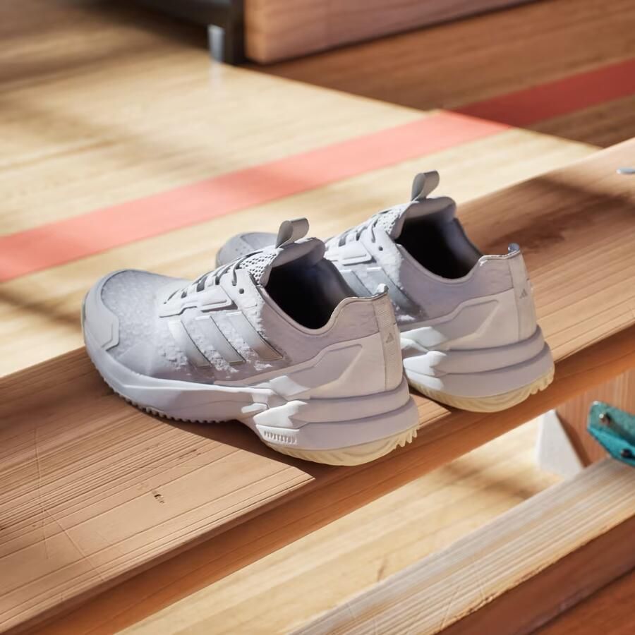 Adidas Crazyflight 6 Indoor Sportschoenen Voor Dames Wit 1 3 Vrouw - Foto 6