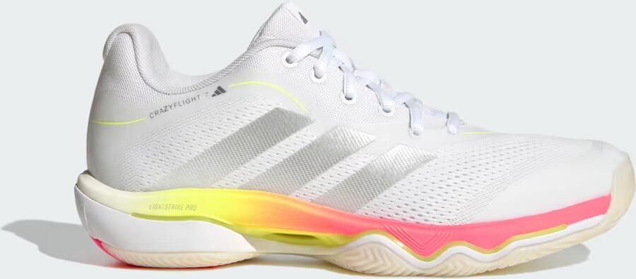Adidas Crazyflight 7 Indoor Sportschoenen Voor Dames Wit 1 3 Vrouw - Foto 3