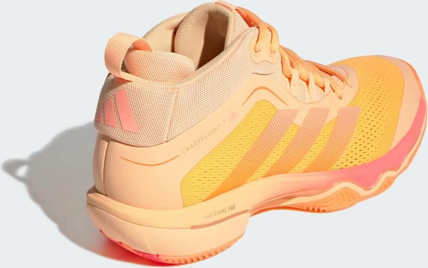 Adidas Crazyflight 7 Mid Indoor Sportschoenen Voor Dames Oranje 2 3 Vrouw - Foto 3