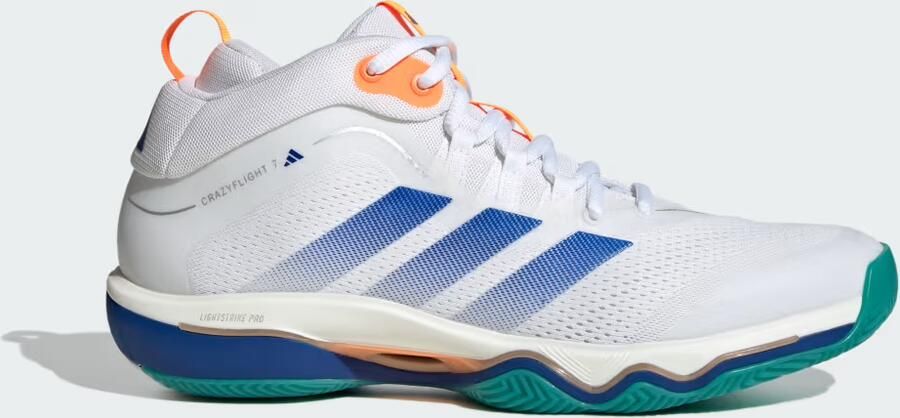 Adidas Crazyflight 7 Mid Indoor Sportschoenen Wit 2 3 Man - Foto 2
