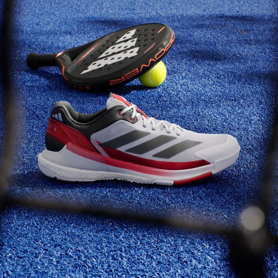 Adidas Performance Crazyquick BOOST Padel Schoenen Unisex Wit - Foto 2