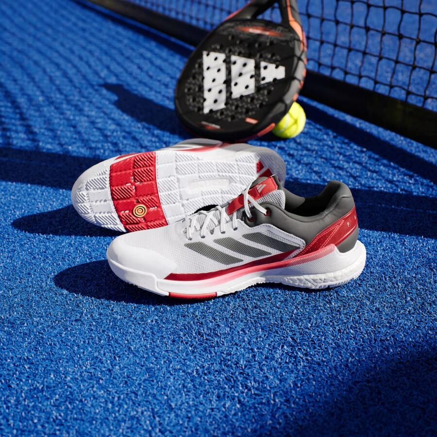 Adidas Performance Crazyquick BOOST Padel Schoenen Unisex Wit - Foto 3