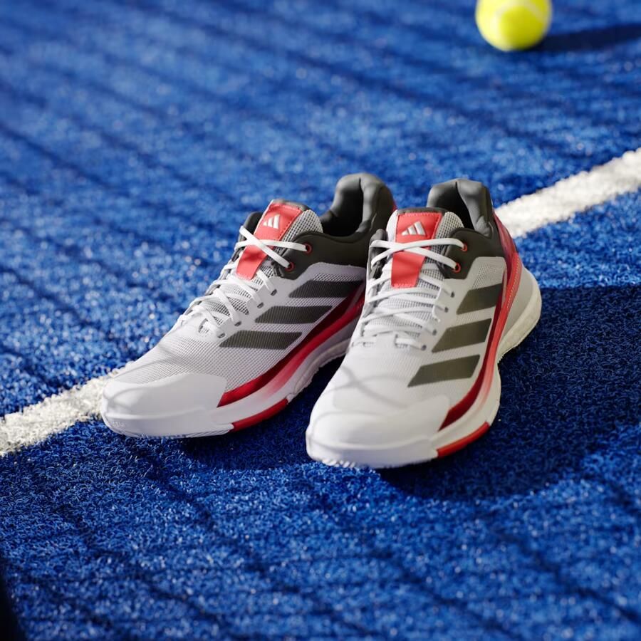 Adidas Performance Crazyquick BOOST Padel Schoenen Unisex Wit - Foto 4