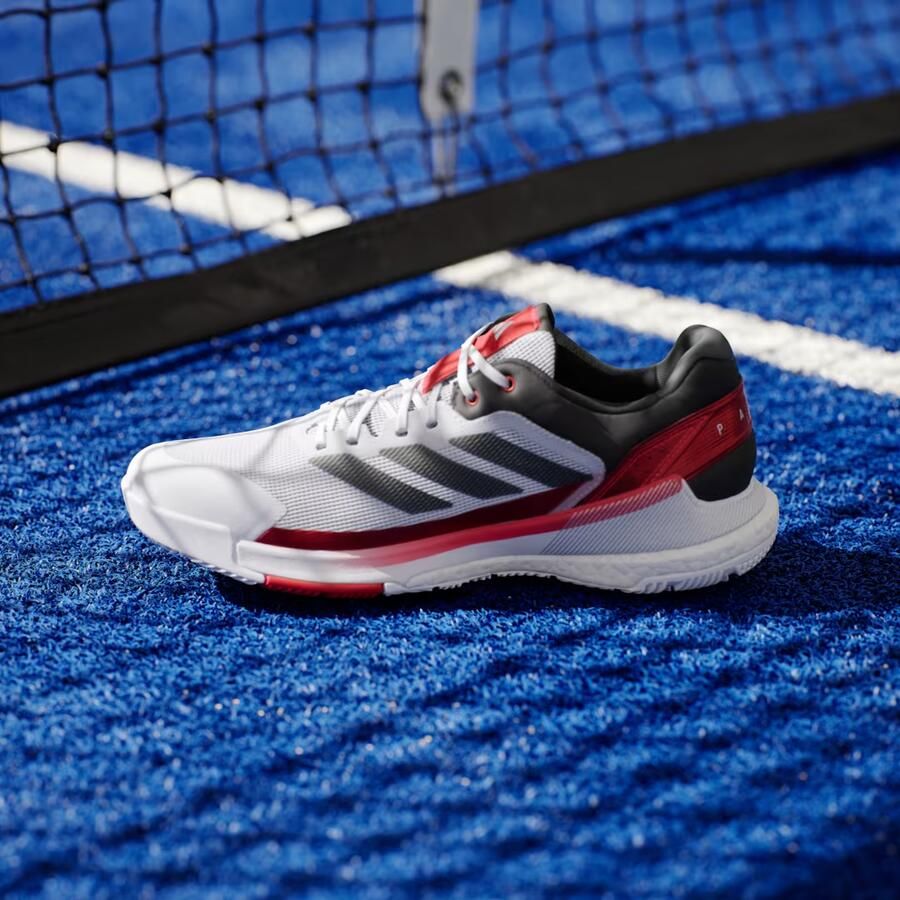 Adidas Performance Crazyquick BOOST Padel Schoenen Unisex Wit - Foto 6