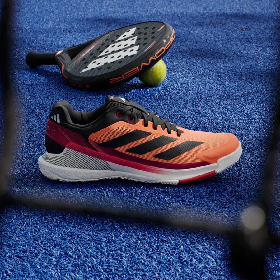Adidas Performance Crazyquick BOOST Padel Schoenen Heren Oranje - Foto 3