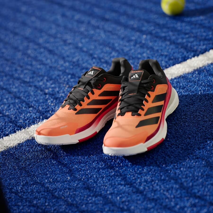 Adidas Performance Crazyquick BOOST Padel Schoenen Heren Oranje - Foto 5