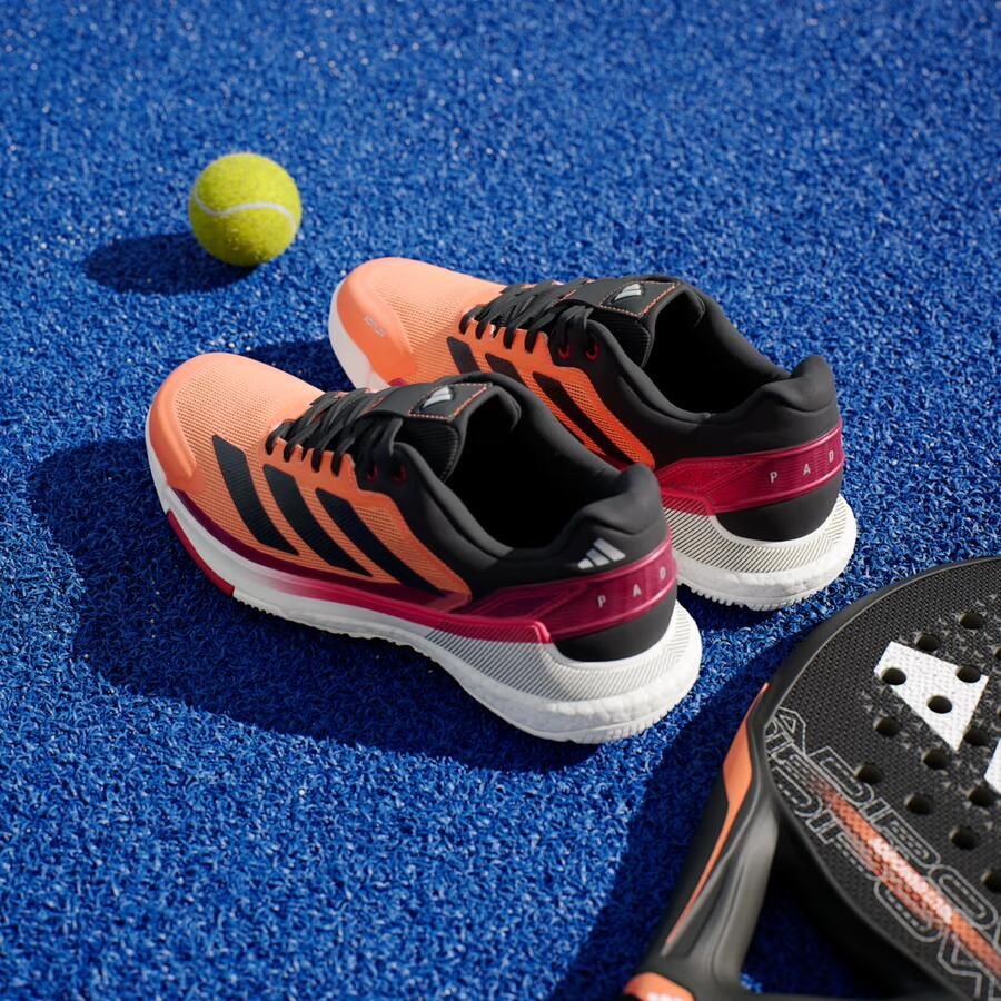 Adidas Performance Crazyquick BOOST Padel Schoenen Heren Oranje - Foto 6
