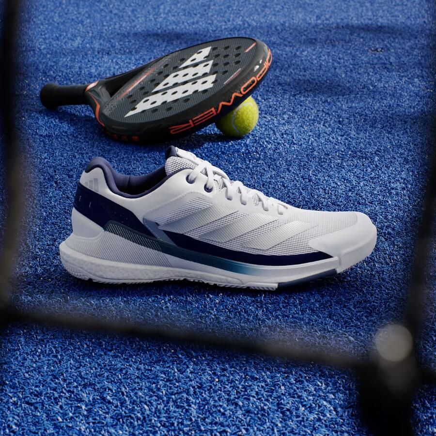 Adidas Performance Crazyquick BOOST Padel Schoenen Heren Wit - Foto 3