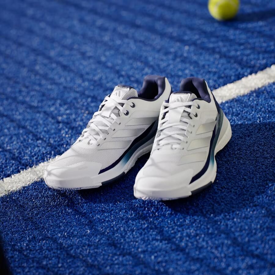 Adidas Performance Crazyquick BOOST Padel Schoenen Heren Wit - Foto 5