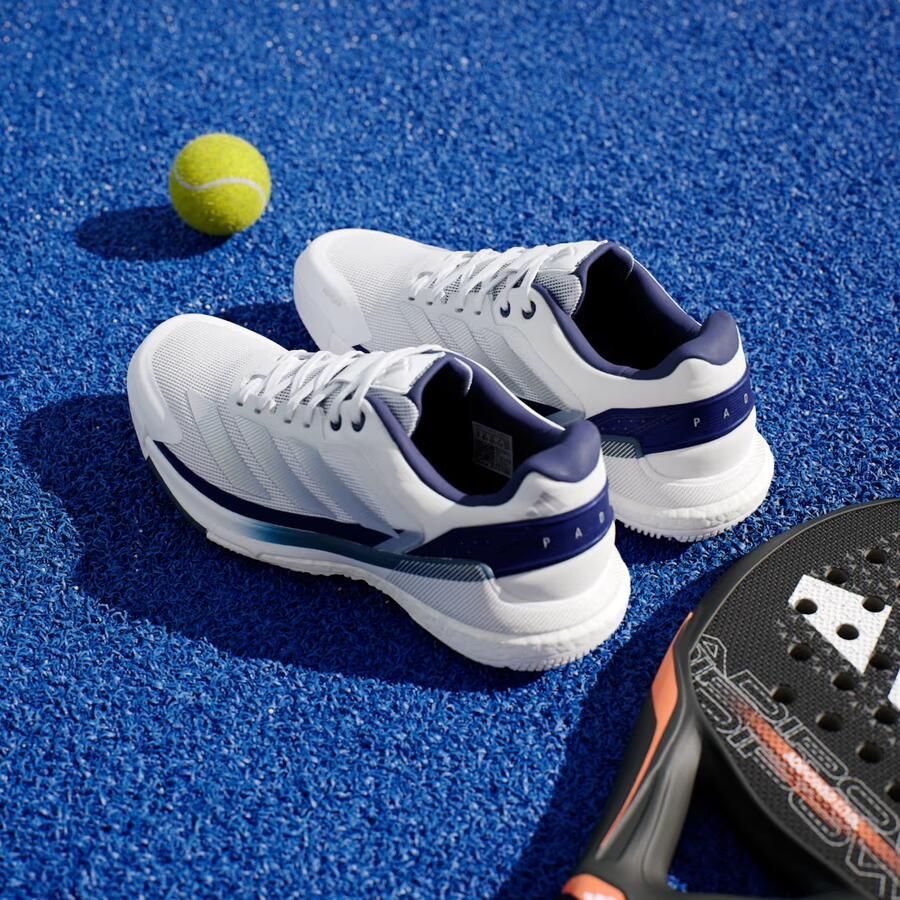 Adidas Performance Crazyquick BOOST Padel Schoenen Heren Wit - Foto 6