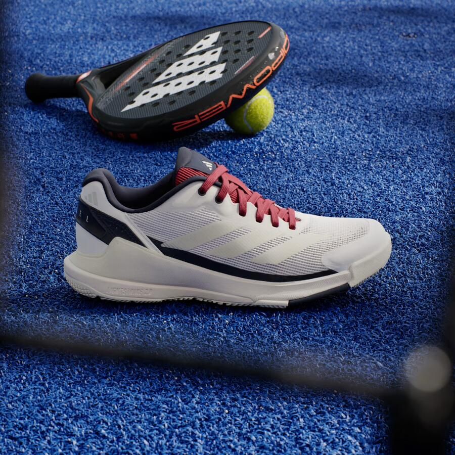 Adidas Performance Crazyquick Lightstrike Padelschoenen Dames Wit - Foto 8
