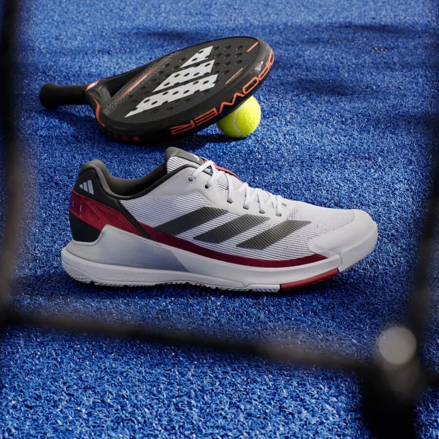 Adidas Performance Crazyquick Padel Schoenen Unisex Wit - Foto 4