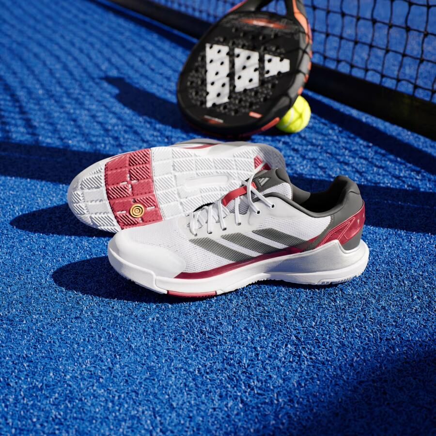 Adidas Performance Crazyquick Padel Schoenen Unisex Wit - Foto 5